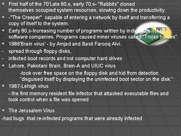 § First half of the 70'Late 60, s, early 70, s- "Rabbits" cloned §