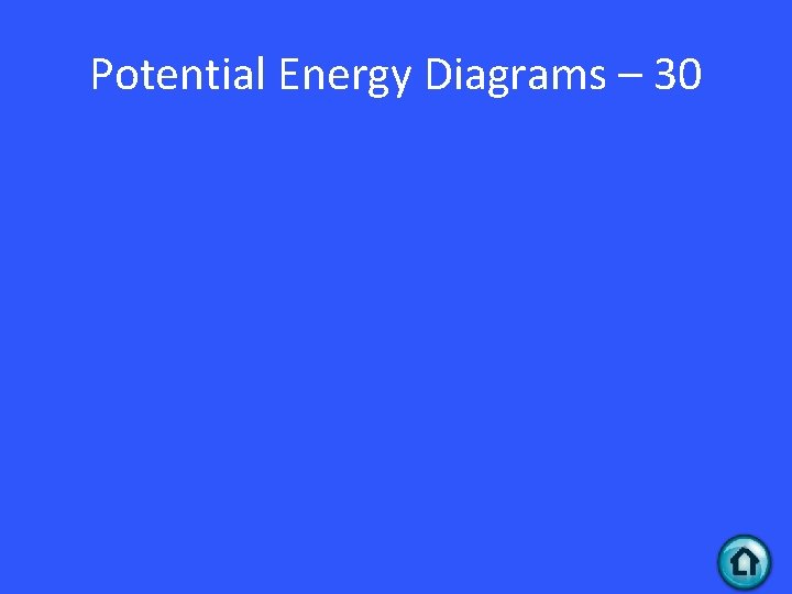 Potential Energy Diagrams – 30 