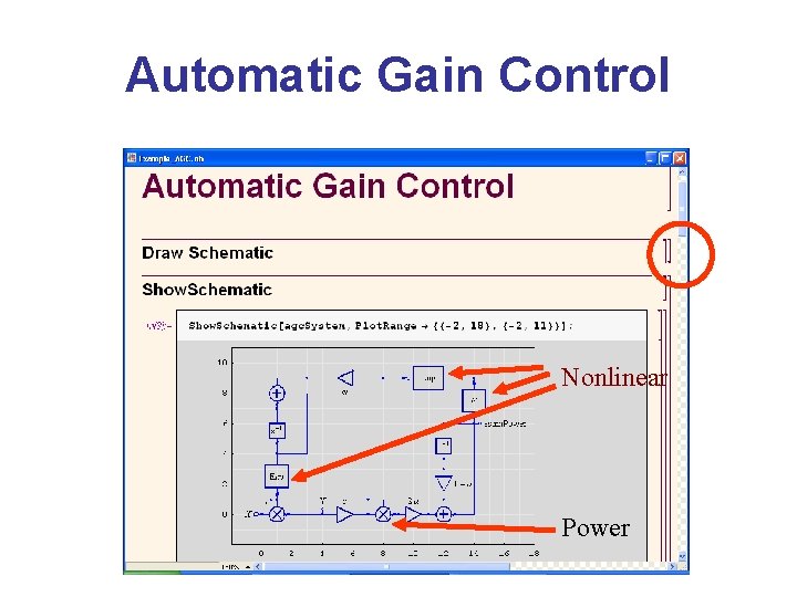 Automatic Gain Control Nonlinear Power 