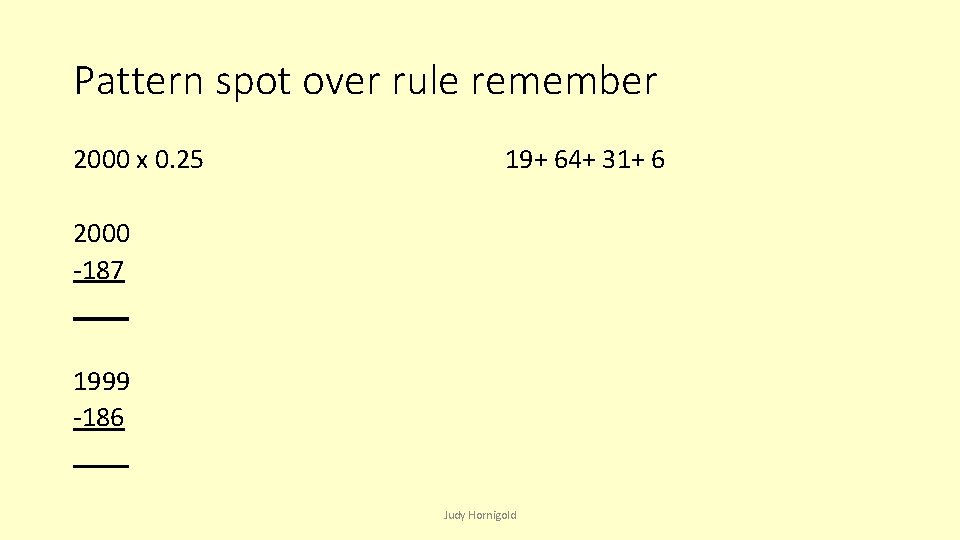 Pattern spot over rule remember 2000 x 0. 25 19+ 64+ 31+ 6 2000