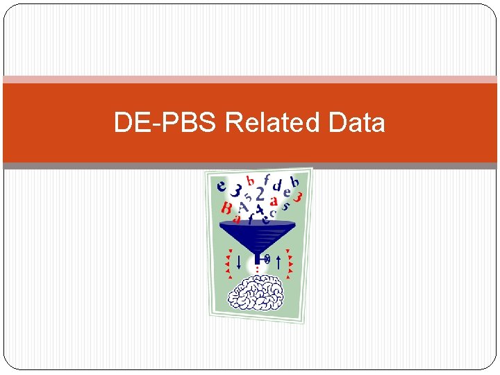 DE-PBS Related Data 