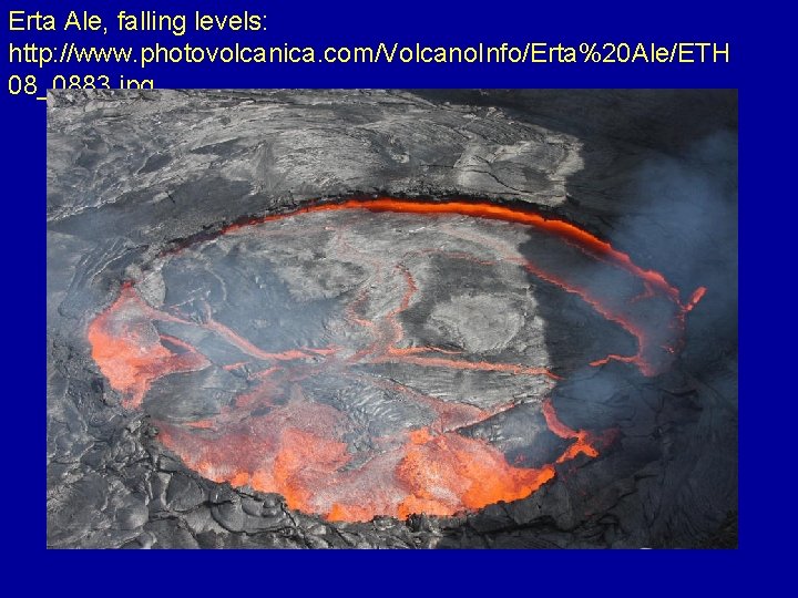 Erta Ale, falling levels: http: //www. photovolcanica. com/Volcano. Info/Erta%20 Ale/ETH 08_0883. jpg 