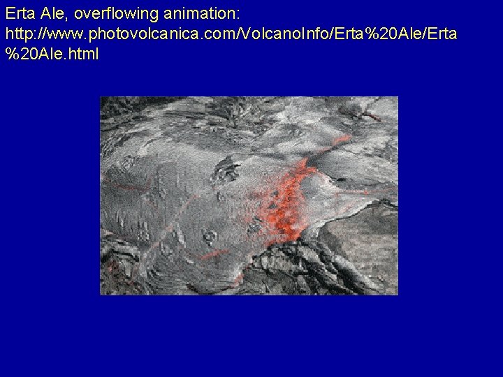 Erta Ale, overflowing animation: http: //www. photovolcanica. com/Volcano. Info/Erta%20 Ale/Erta %20 Ale. html 