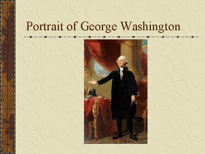 Portrait of George Washington 