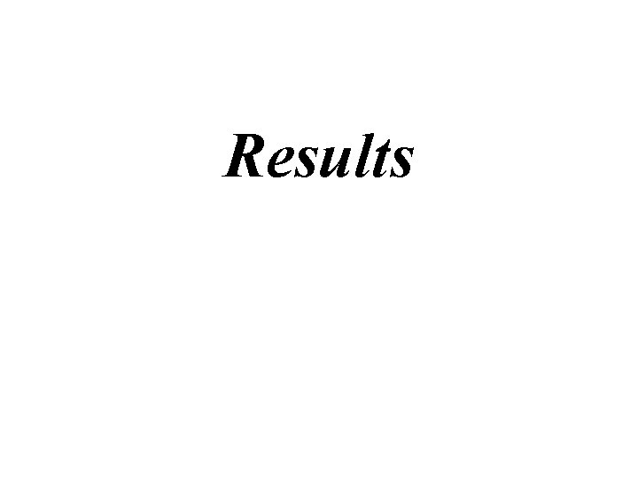 Results 