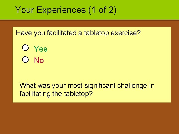 Using Tabletop Exercises Everything You Need to Know