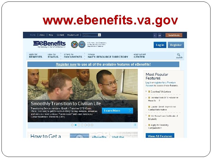 www. ebenefits. va. gov 
