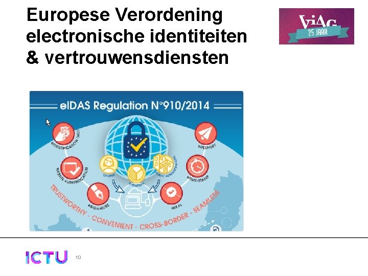 Europese Verordening electronische identiteiten & vertrouwensdiensten 10 