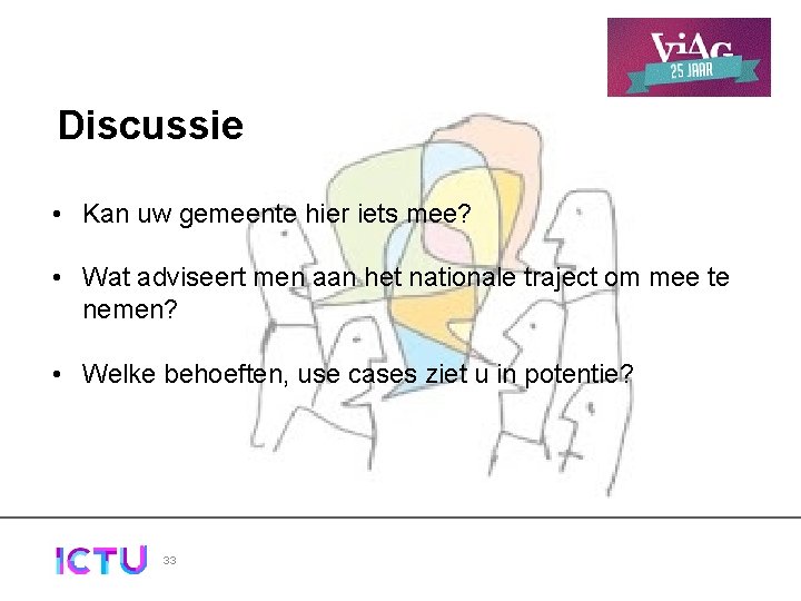 Discussie • Kan uw gemeente hier iets mee? • Wat adviseert men aan het