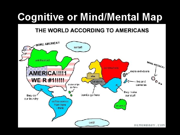 Cognitive or Mind/Mental Map allies Cognitive or Mind/Mental Map allies