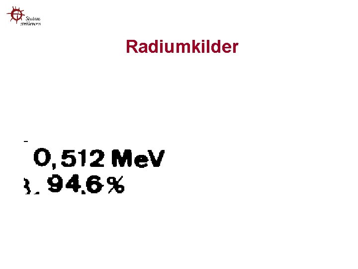 Radiumkilder 