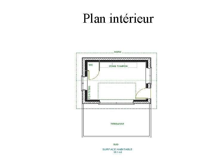 Plan intérieur 