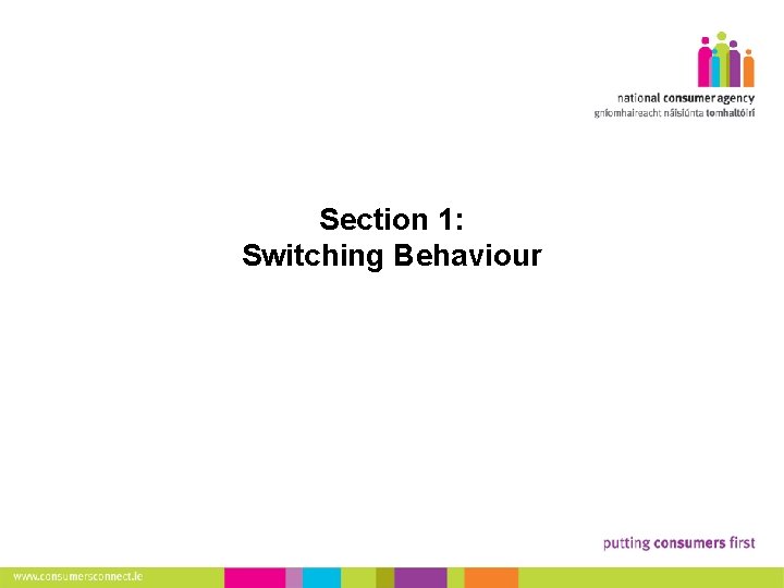 6 Section 1: Switching Behaviour Making Complaints 