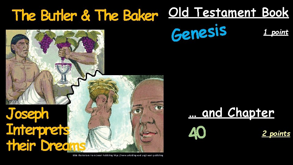 The Butler & The Baker Old Testament Book s i s e n e