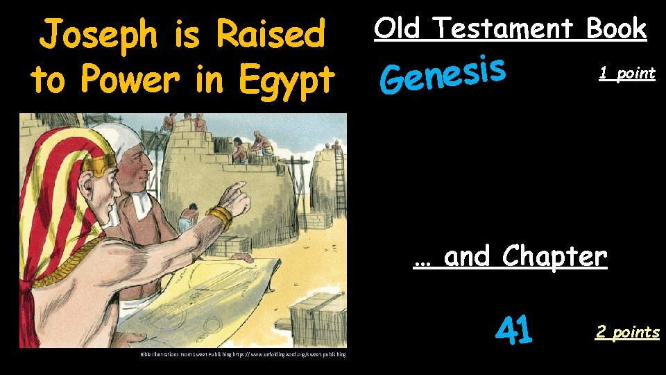 Joseph is Raised to Power in Egypt Old Testament Book s i s e