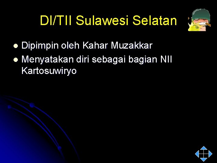 DI/TII Sulawesi Selatan Dipimpin oleh Kahar Muzakkar l Menyatakan diri sebagai bagian NII Kartosuwiryo