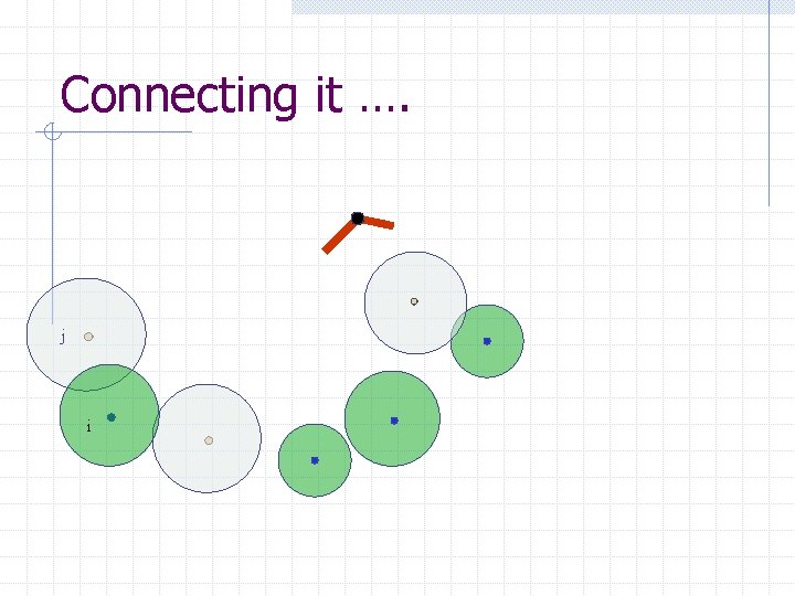 Connecting it …. j i 