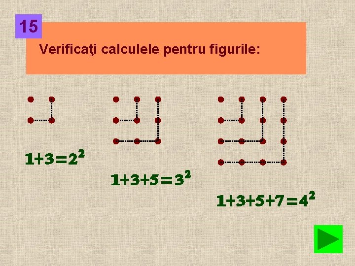 15 Verificaţi calculele pentru figurile: 