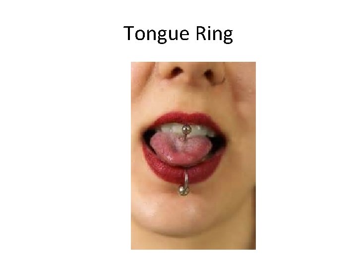 Tongue Ring 