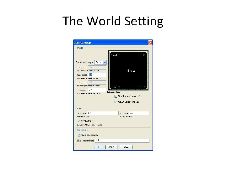 The World Setting 