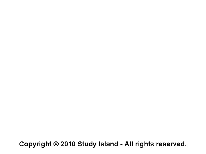 Copyright © 2010 Study Island - All rights reserved. 
