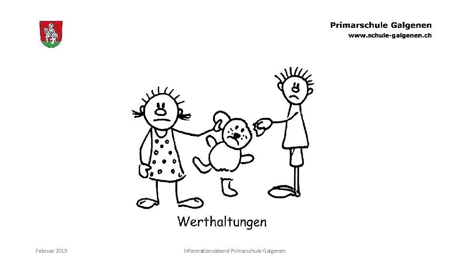 Februar 2019 Informationsabend Primarschule Galgenen 