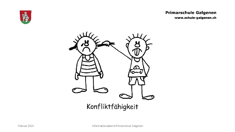 Februar 2019 Informationsabend Primarschule Galgenen 