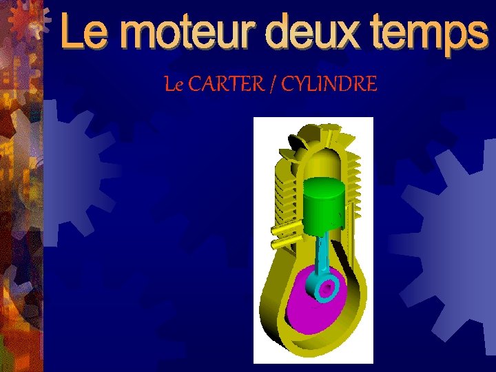 Le CARTER / CYLINDRE 