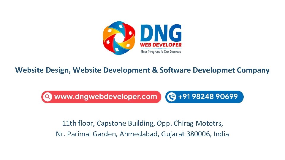 Website Design, Website Development & Software Developmet Company 11 th floor, Capstone Building, Opp.