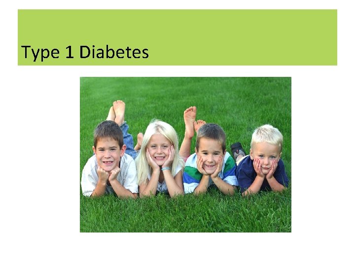 Type 1 Diabetes 