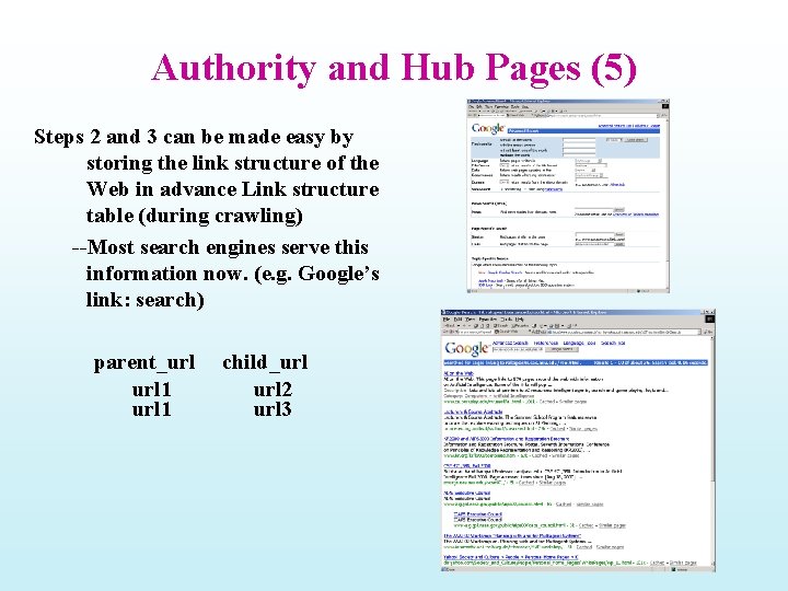 Authority and Hub Pages (5) Steps 2 and 3 can be made easy by