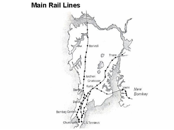 Main Rail Lines 