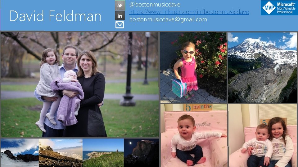David Feldman Custom Master Pages @bostonmusicdave https: //www. linkedin. com/in/bostonmusicdave@gmail. com 