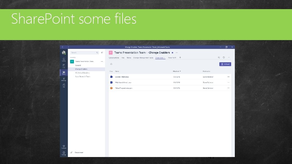 Share. Point some files Custom Master Pages 41 