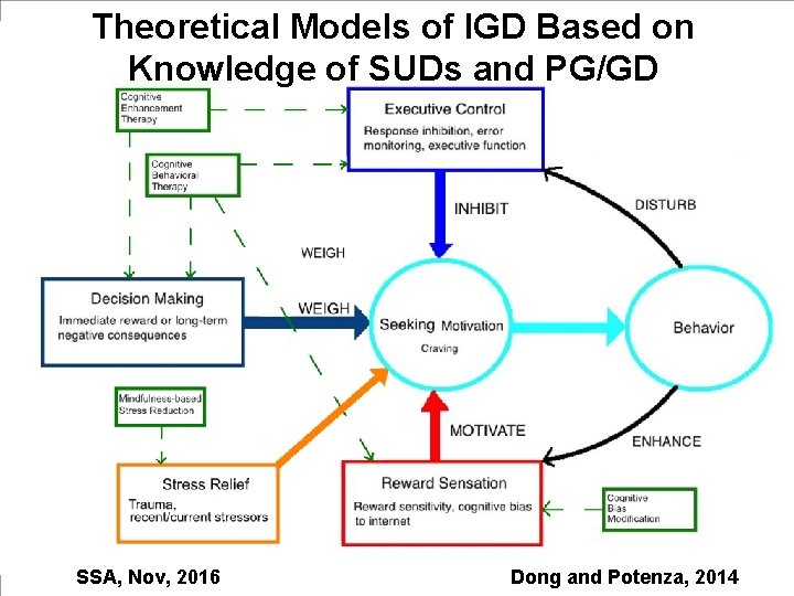 Theoretical Models of IGD Based on Knowledge of SUDs and PG/GD Levels of Problem-Gambling