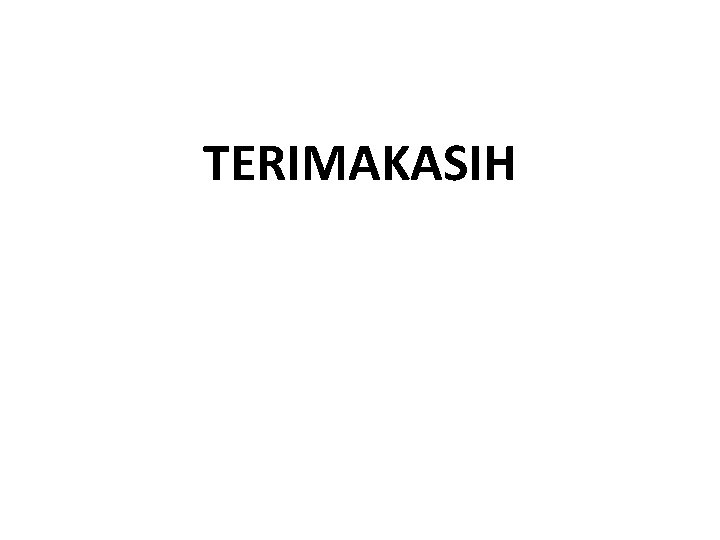 TERIMAKASIH 