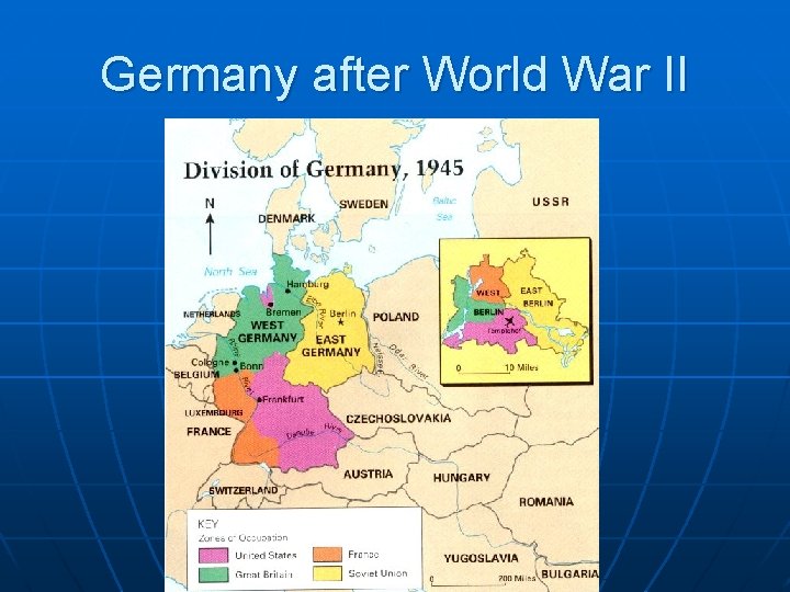 Germany after World War II 