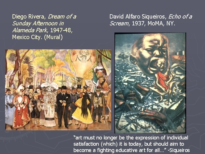 Diego Rivera, Dream of a Sunday Afternoon in Alameda Park, 1947 -48, David Alfaro