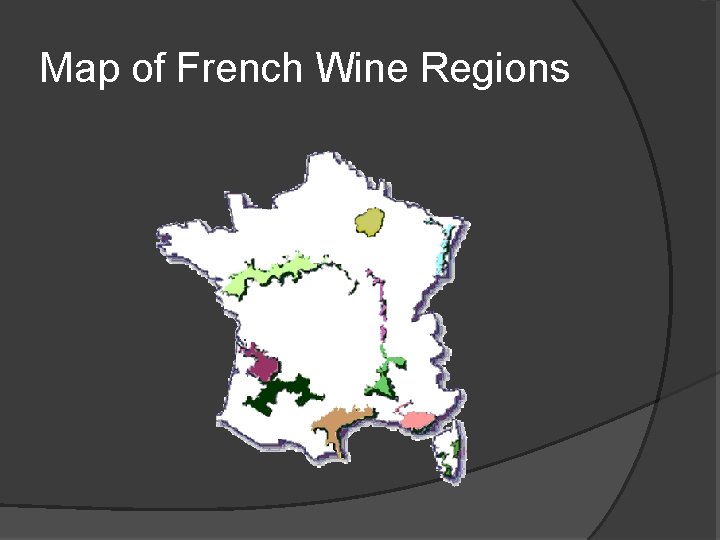 Map of French Wine Regions 