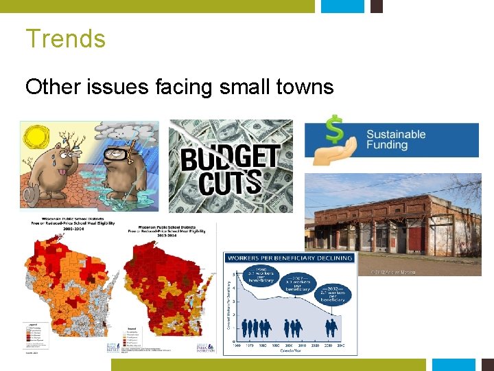 Trends Other issues facing small towns 