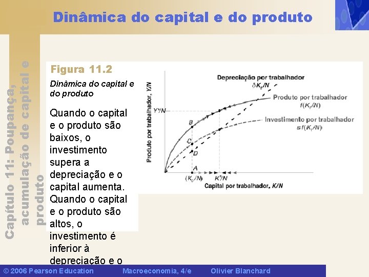 Capítulo 11: Poupança, acumulação de capital e produto Dinâmica do capital e do produto