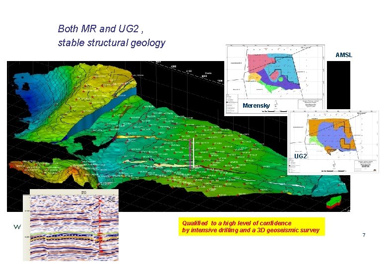 Both MR and UG 2 , stable structural geology AMSL Merensky UG 2 Qualified