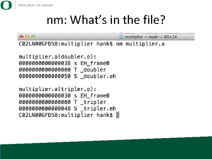 nm: What’s in the file? 