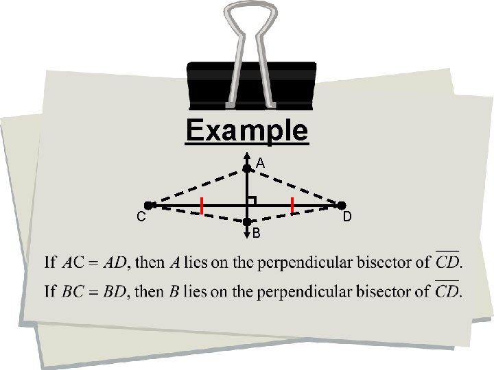 Example A C D B 