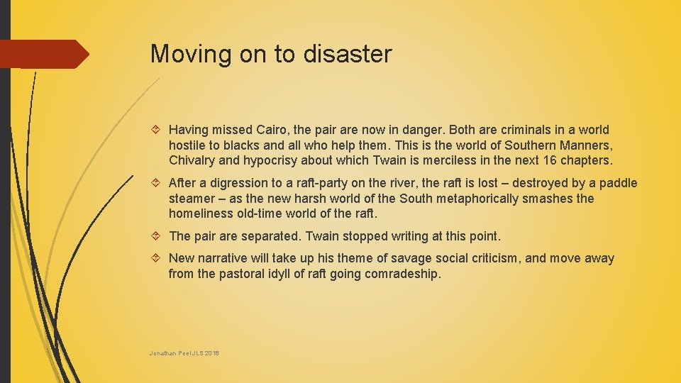 Moving on to disaster Having missed Cairo, the pair are now in danger. Both