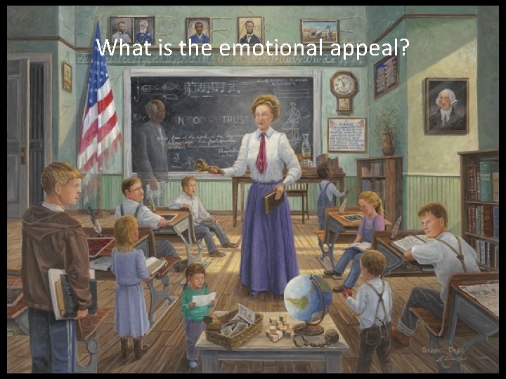 What is the emotional appeal? 