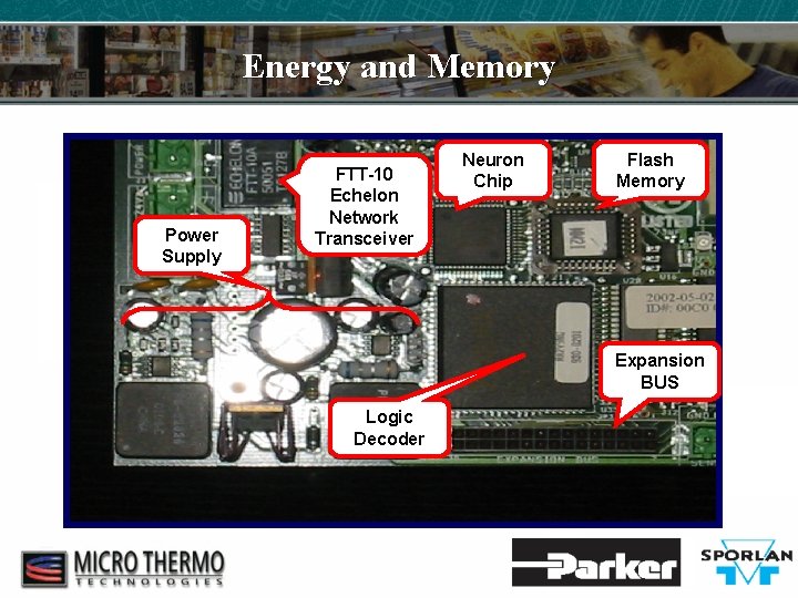 Energy and Memory Power Supply FTT-10 Echelon Network Transceiver Neuron Chip Flash Memory Expansion