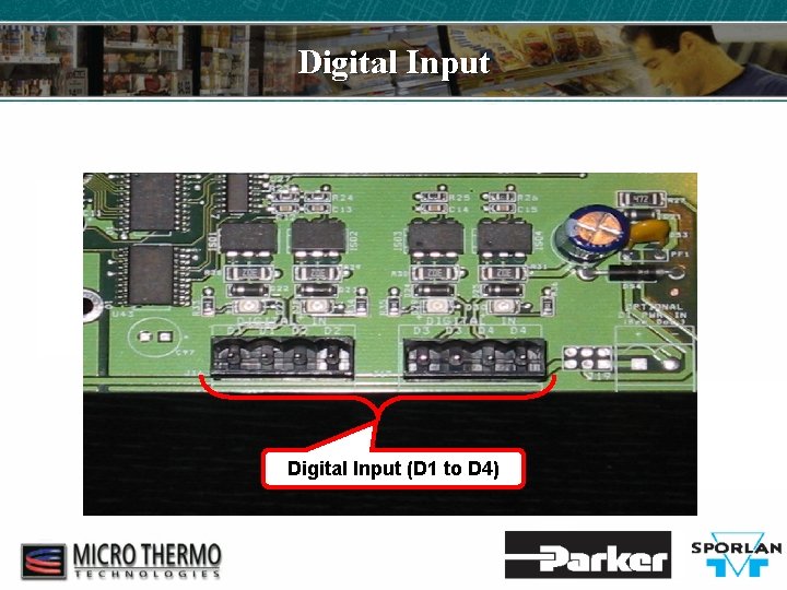 Digital Input (D 1 to D 4) 