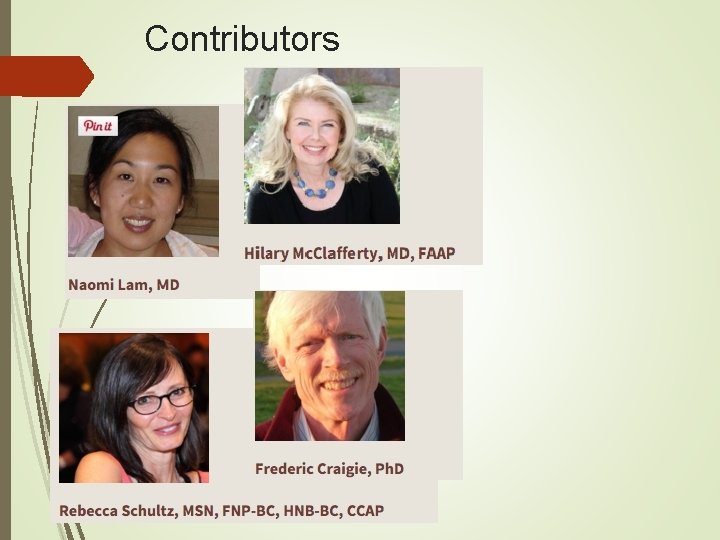 Contributors 