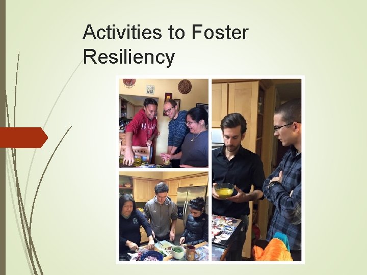 Activities to Foster Resiliency 